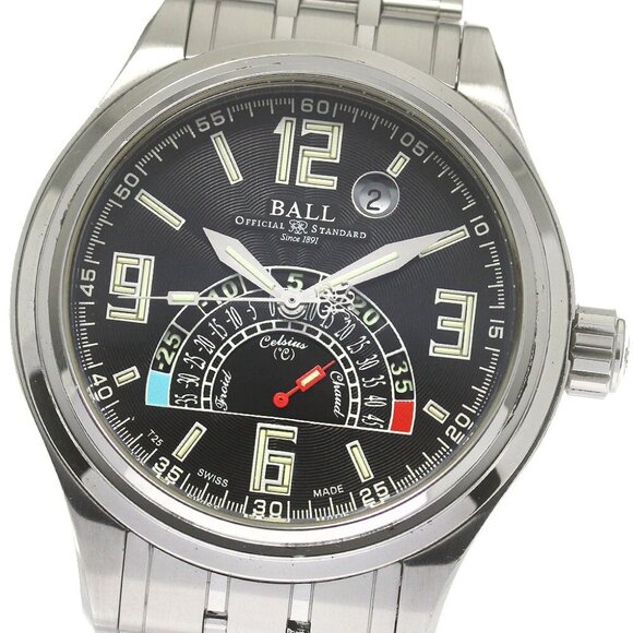 BALLWATCH Train Master TMT black Dial Automatic Men's_845882